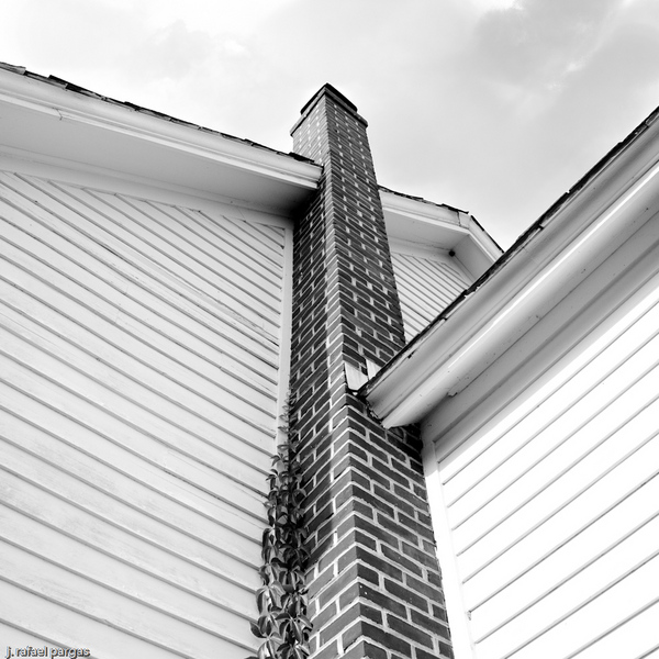 Chimney, Kibler School, PA. http://www.kiblerschool.org/ : Autumn, Northeastern US : JonPargas