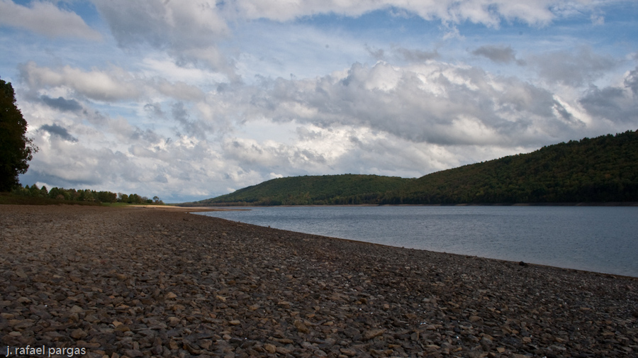 Drought Conditions, Beltzville State Park, PA. http://www.dcnr.state.pa.us/stateparks/parks/beltzville.aspx : Autumn, Northeastern US : JonPargas