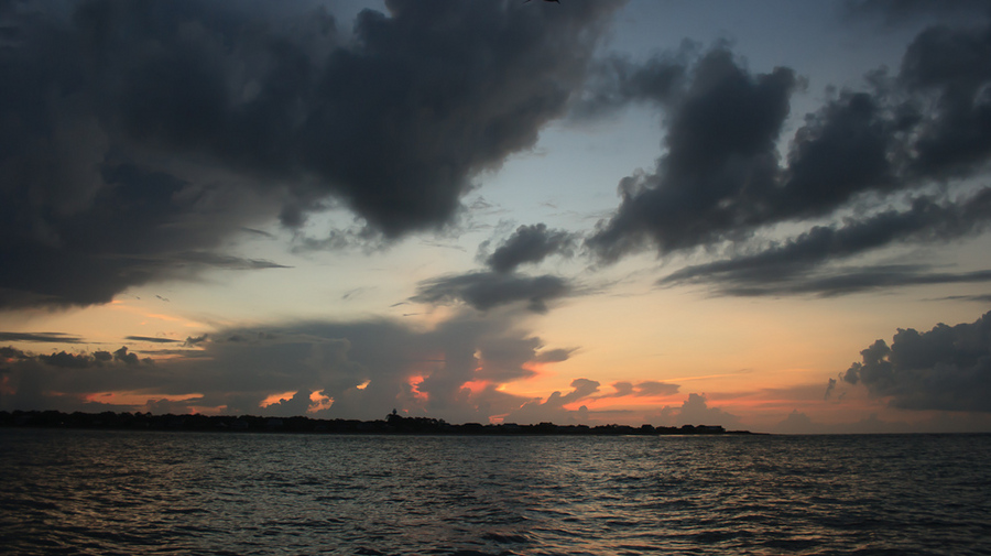 Edisto Sunrise from Captain Jimmy's boat : Edisto Island, SC : JonPargas