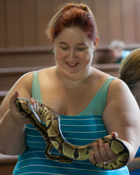 Snake Handler, Edisto Serpentarium : Edisto Island, SC : JonPargas