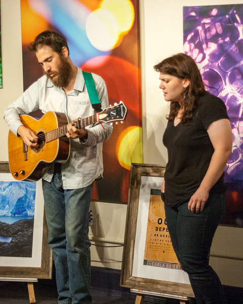 Avi Jacob and Jessie : Matt Foley @ 827 Open Mic Poetry and Music Night : JonPargas